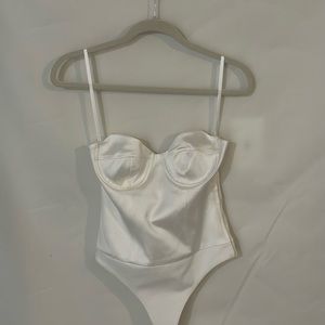 Satin Corset Bustier